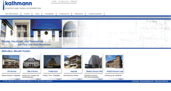 Desktop Screenshot of kathmann-fenster.de